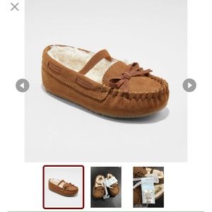 Toddler Girls' Celina Moccasin Slippers - Cat & Jack™ size 6